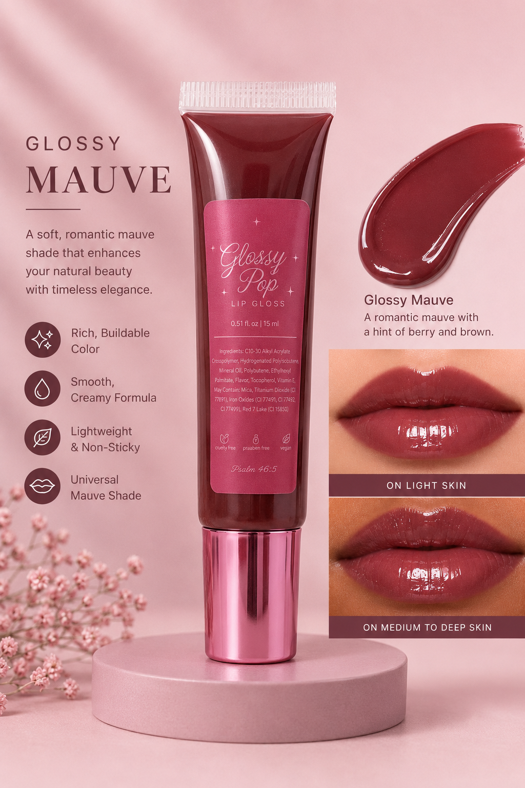 Glossy Mauve